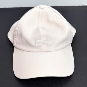 NWOT Lululemon Baller Cap Soft in White Opal OSFM